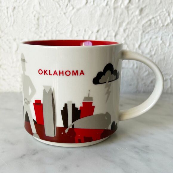 Starbucks Mug Oklahoma You Are Here Collection - 2016 Starbucks Coffee Cup - Picture 2 of 7